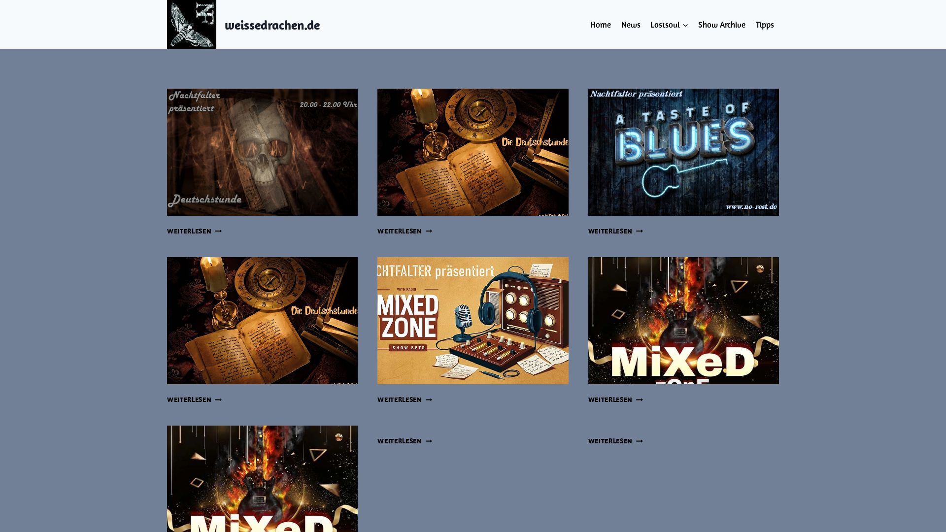 网站状态 weissedrachen.de 是  在线的