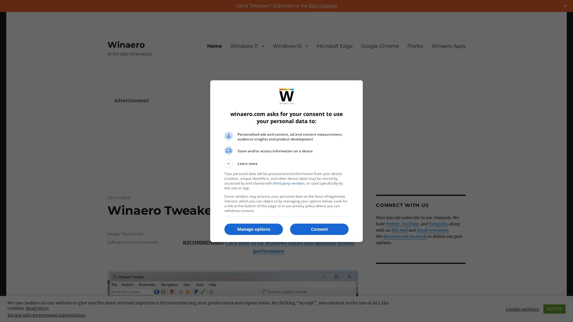 网站状态 winaero.com 是  在线的