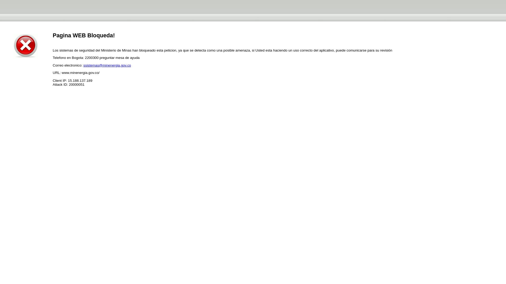 网站状态 www.minenergia.gov.co 是  在线的
