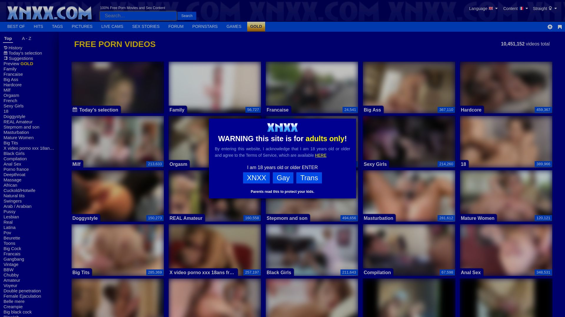网站状态 xnxx.com 是  在线的