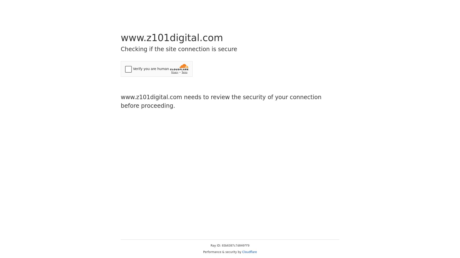 网站状态 z101digital.com 是  在线的